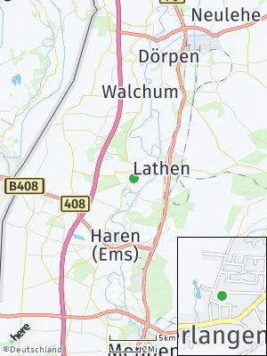 Here Map of Oberlangen