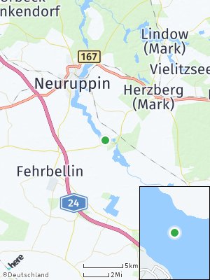 Here Map of Karwe bei Neuruppin