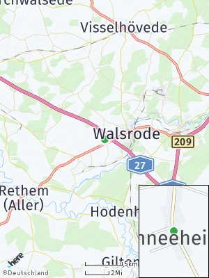 Here Map of Schneeheide