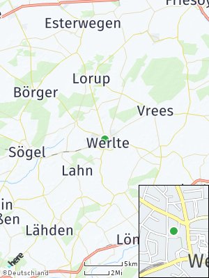 Here Map of Werlte