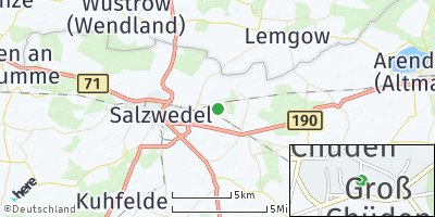 Google Map of Chüden