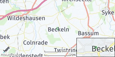 Google Map of Beckeln