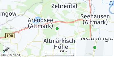 Google Map of Neulingen