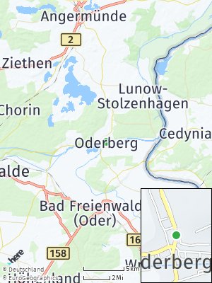 Here Map of Oderberg
