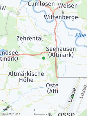 Here Map of Losse