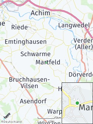 Here Map of Martfeld
