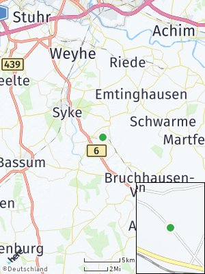 Here Map of Legenhausen bei Syke