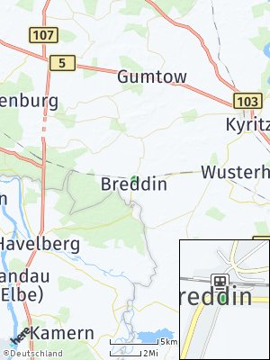 Here Map of Breddin