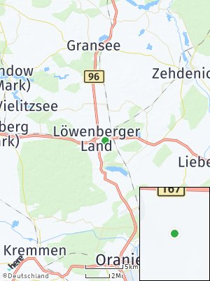 Here Map of Löwenberger Land