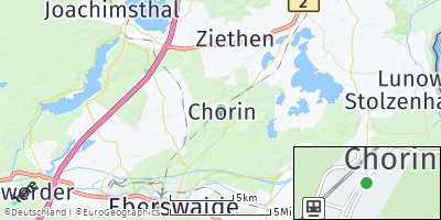 Google Map of Chorin