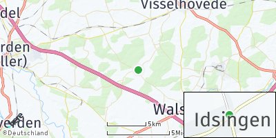 Google Map of Idsingen