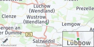 Google Map of Lübbow