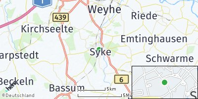 Google Map of Syke