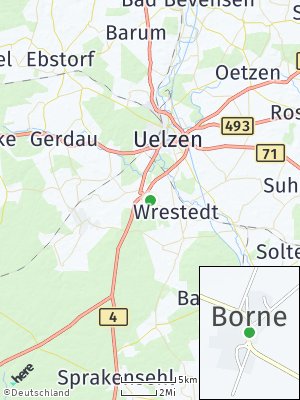 Here Map of Borne