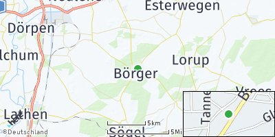 Google Map of Börger