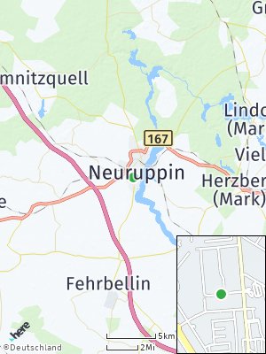 Here Map of Neuruppin
