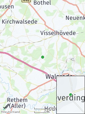 Here Map of Sieverdingen