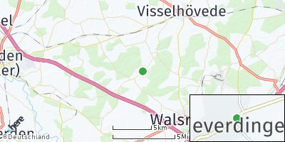 Google Map of Sieverdingen
