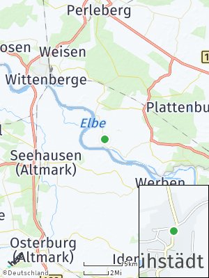 Here Map of Rühstädt