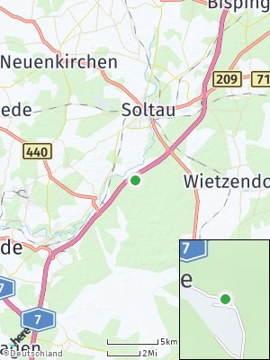 Here Map of Wense bei Dorfmark