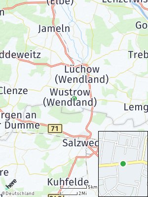 Here Map of Wustrow