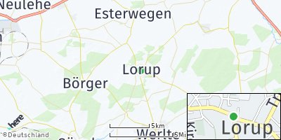 Google Map of Lorup