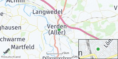 Google Map of Verden