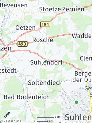 Here Map of Suhlendorf
