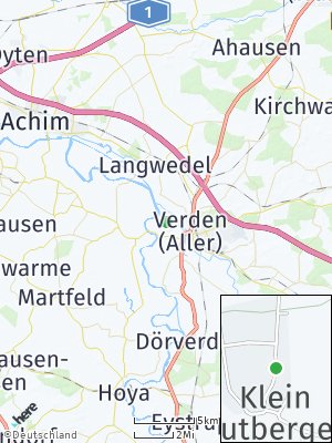 Here Map of Klein Hutbergen