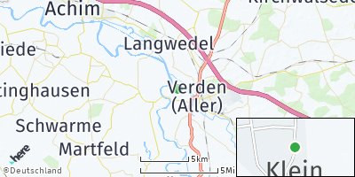 Google Map of Klein Hutbergen