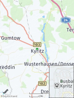 Here Map of Kyritz