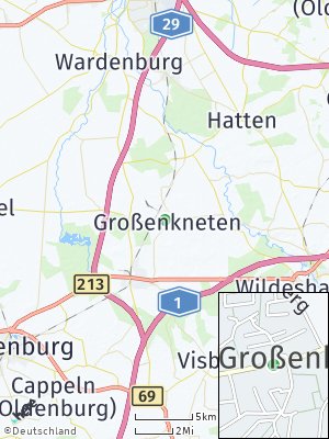 Here Map of Großenkneten