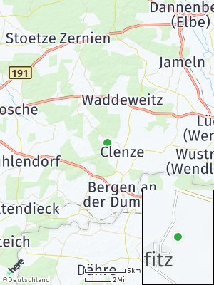 Here Map of Clenze
