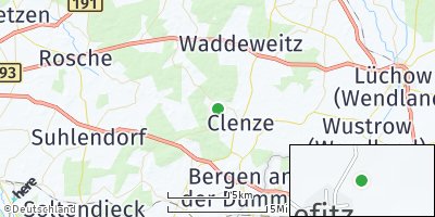 Google Map of Clenze