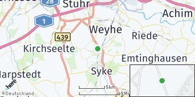 Google Map of Barrien-Heide