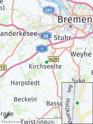 Here Map of Kirchseelte
