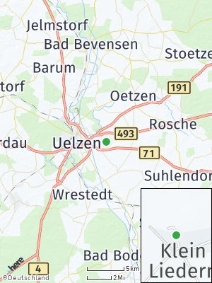 Here Map of Klein Liedern