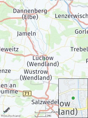 Here Map of Lüchow