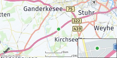 Google Map of Groß Ippener