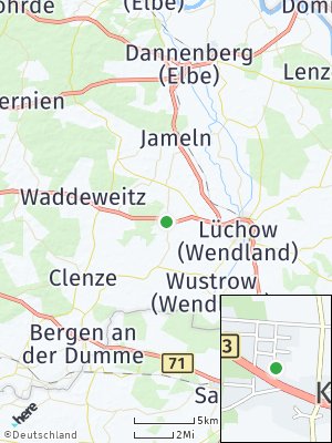 Here Map of Küsten