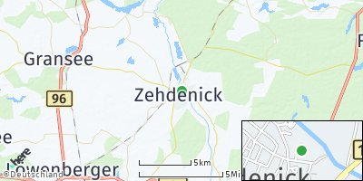 Google Map of Zehdenick