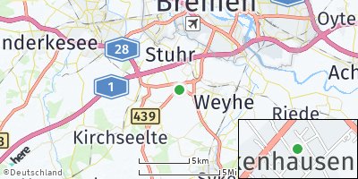 Google Map of Seckenhausen