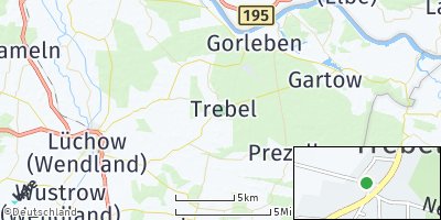 Google Map of Trebel