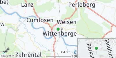 Google Map of Wittenberge