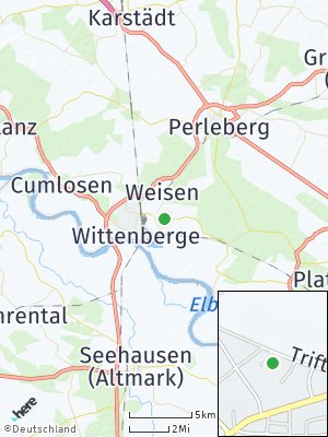 Here Map of Breese bei Wittenberge