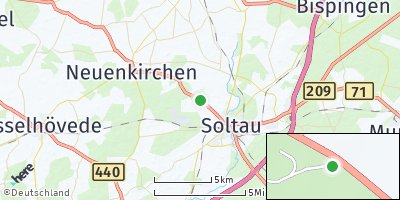 Google Map of Wiedingen
