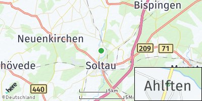Google Map of Ahlften