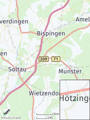 Here Map of Hötzingen
