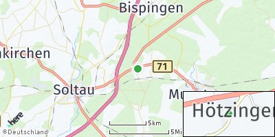 Google Map of Hötzingen