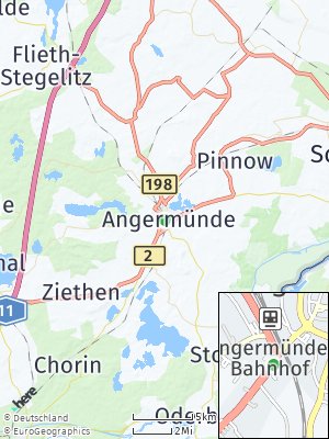 Here Map of Angermünde